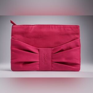 Yves Saint Laurent (YSL) parfum pouch pink